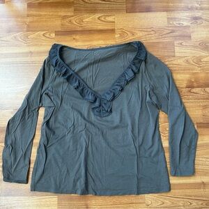 Free item: New York & Company V-Neck Top size XL